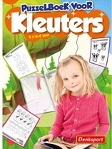 Denksport | Nr.5 Puzzelboek voor kleuters 4-6 jaar | Denksport junior | Puzzelboek | Kleurboek | Tekenen | Stiften | Puzzels kinderen |  Puzzelboek kinderen | Puzzel |  Puzzelboekj