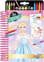 Buki - Princess - BeTeens - Sketchbook - Comprend des Crayons et des Marqueurs