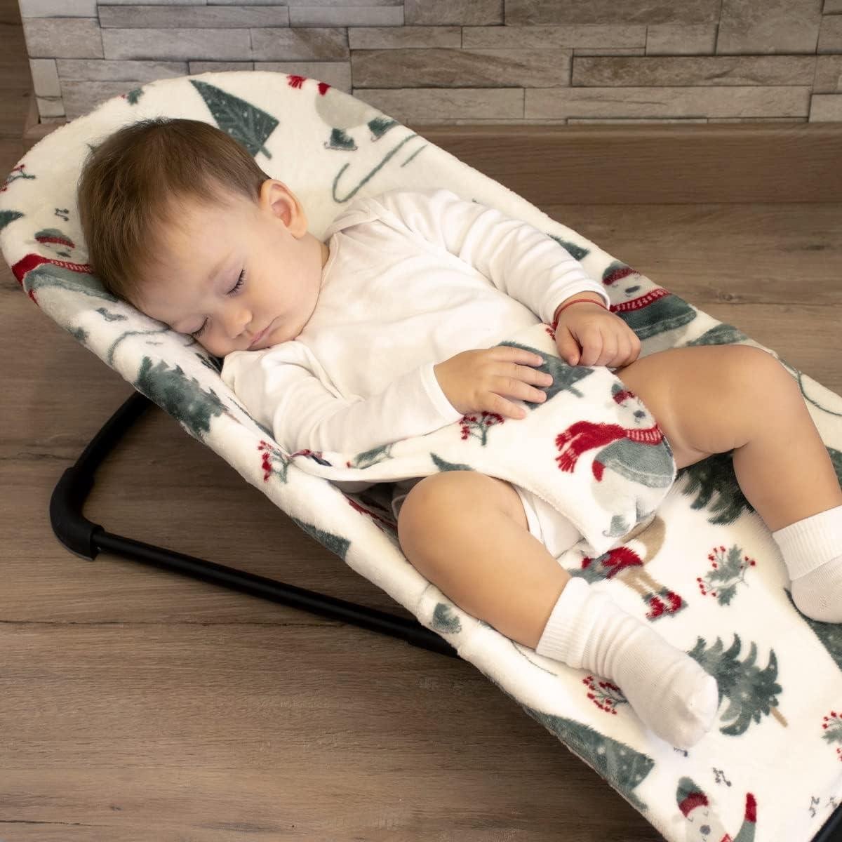 Kids Hoes - Compatibel met Babybjorn Bliss Balance Soft Mini baby wipstoeltje - Christmas Polair – foto 3