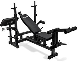VirtuFit Halterbank - Multifunctionele Fitnessbank Deluxe