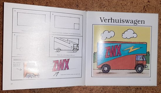 Hoe teken ik auto's en vrachtwagens