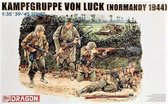 Dragon Modelbouwpakket Militaire voertuigen - 6155 Kampfgruppe von Luck - Normandy 1944 - Figuren Plastic - 1:35 - Modelbouw