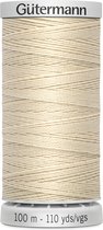 Gutermann Super Sterk Garen 100 Mtr Col 169 Beige.