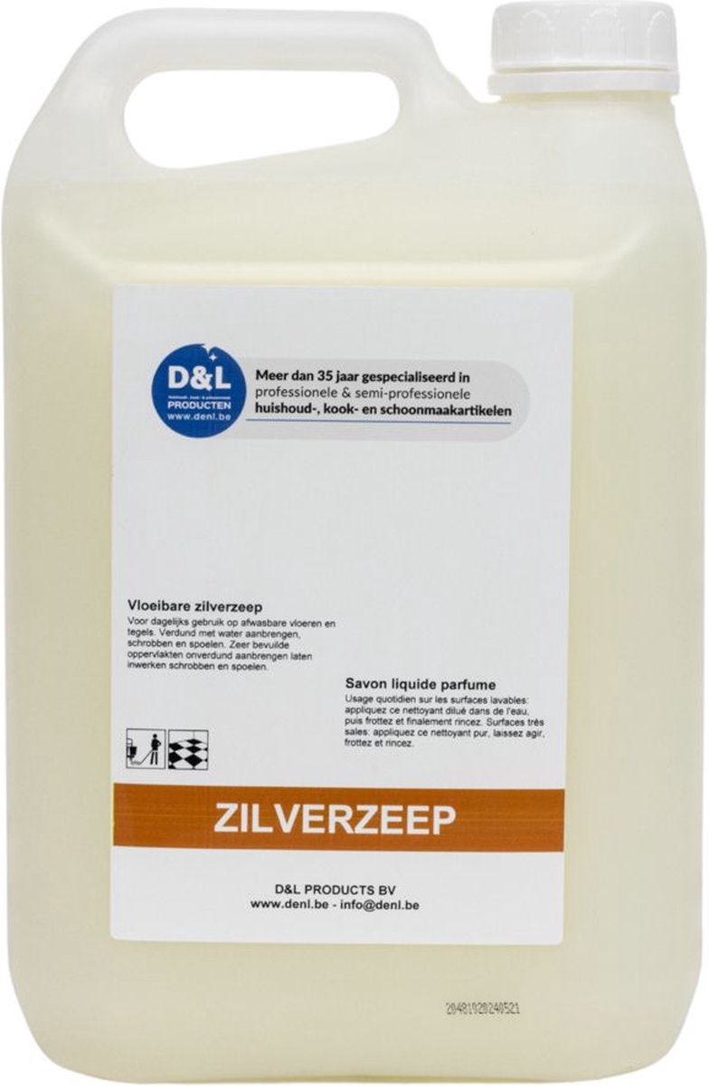 Goedkoopste Vloerzeep Zilverzeep - 5L