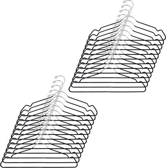 Amber Home 20 stuks 36 cm natuurlijke kleerhangers van hout, robuuste en glanzende broekhangers, hangers voor broeken, shorts, rokken, sokken, ondergoed, met antislip clips en draaibare haken Amber Home 20 stuks 36 cm natuurlijke kleerhangers van hout, robuuste en glanzende broekhangers, hangers voor broeken, shorts, rokken, sokken, ondergoed, met antislip clips en draaibare haken