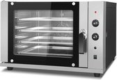 Bol.com HCB® - Professionele Horeca Heteluchtoven - convectie - 400V - RVS / INOX hetelucht oven vrijstaand - 92x76.5x60 cm (BxD... aanbieding