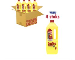 DesTop Geel Krachtige Vloeibare Ontstopper met soda - 4 x 1 Liter