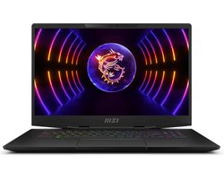 MSI Stealth 17 Studio A13VF-012BE - Gaming Laptop - 17.3 inch - 240 Hz - azerty