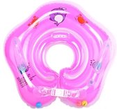Roze Zuigelingen Zwemmen Float Neck Ring Pasgeboren Baby Peuter Zwemmen Ring Nek Ring