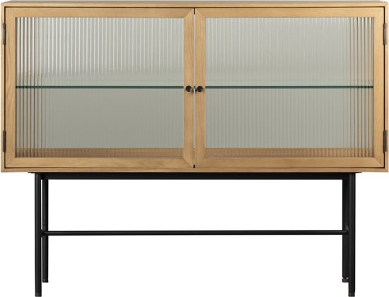 Woonexpress Dressoir Salon - Eiken/mdf - Bruin - 120 x 91 x 42 cm (BxHxD)