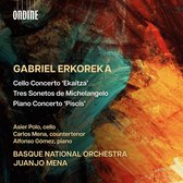 Alfonso Gomez, Asier Polo, Basque National Orchestra - Erkoreka: Cello Concerto Ekaitza - Tres Sonetos De Michelang (CD)