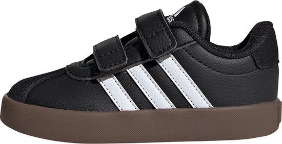 adidas Sportswear VL Court 3.0 Skateboardschoenen Kids - Kinderen - Zwart- 26