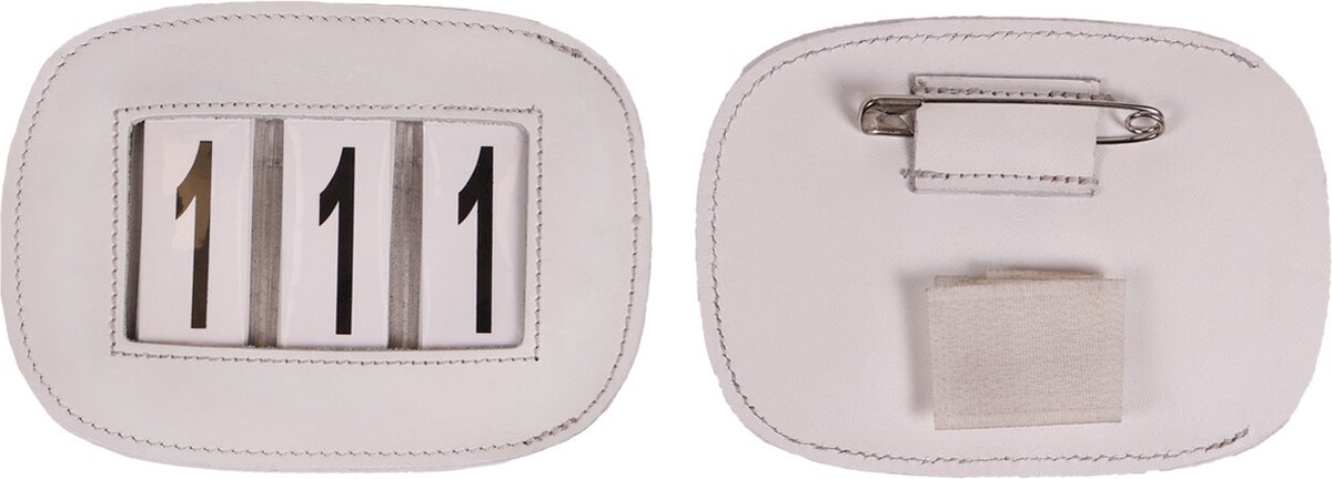 QHP - Nummerhouder - Modeste Square - Wit