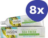 Jason Tandpasta Sea Fresh Strengthening CoQ10 (8x 170g)