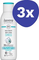 Lavera Basis Sensitive Bodylotion Express (normale huid) (3x 250ml)