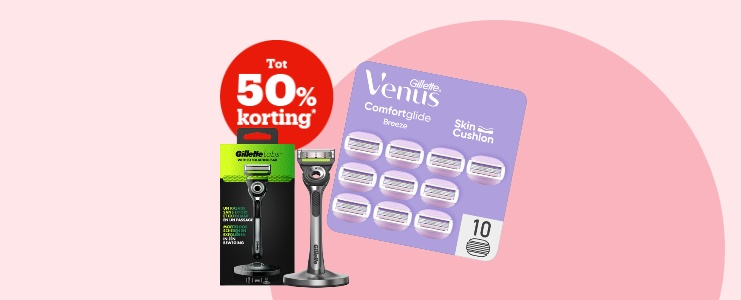 Tot 50% korting*