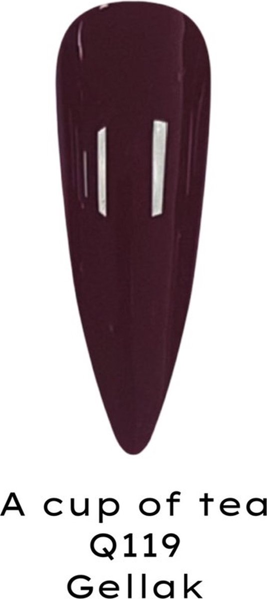 Goedkoopste Gellak Q119 15ml - Gellak nagels - Gel nagellak - UV nagellak - LED nagellak - Langhoudende gellak - Thuisgebruik gellak - Gellak voor beginners - Gellak voor lange houdbaarheid