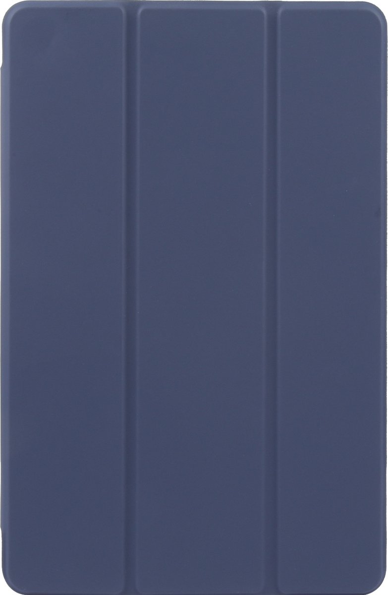 Mobigear Tablethoes geschikt voor Apple iPad Air 11 Inch (2024) Hoes | Mobigear Tri-Fold Gel Bookcase - Donkerblauw