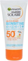 x3 Garnier Ambre Solaire Kids Sensitive Expert + Zonnebrandcrème - 50 ml (SPF 50+)
