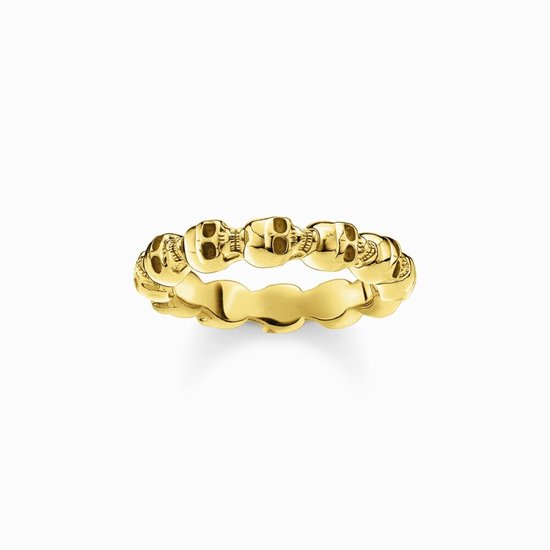 Thomas Sabo - TR1922-413-39-58 - Ring - Unisex - 925er Zilver geel verguld - ringmaat 58
