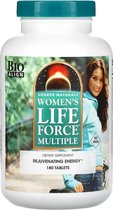 Source Naturals, Women's Life Force Multiple, No Iron, Multinährstoffpräparat für Frauen ohne Eisen, 180 Kapseln