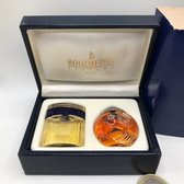 Boucheron "Toi & Moi" Ecrin/Jewel box Miniatuur set EDP 5 ml + EDP pour Homme 5 ml - VINTAGE