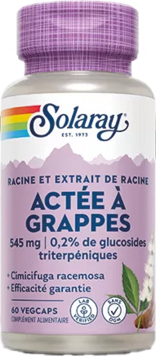 Goedkoopste Solaray Cohosh 60 Plantaardige Capsules