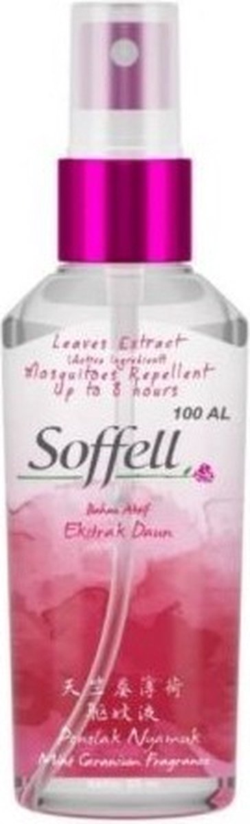Goedkoopste Soffell Soft on Skin muggenspray - Bahan Aktif Ekstrak Aktif - 55ml