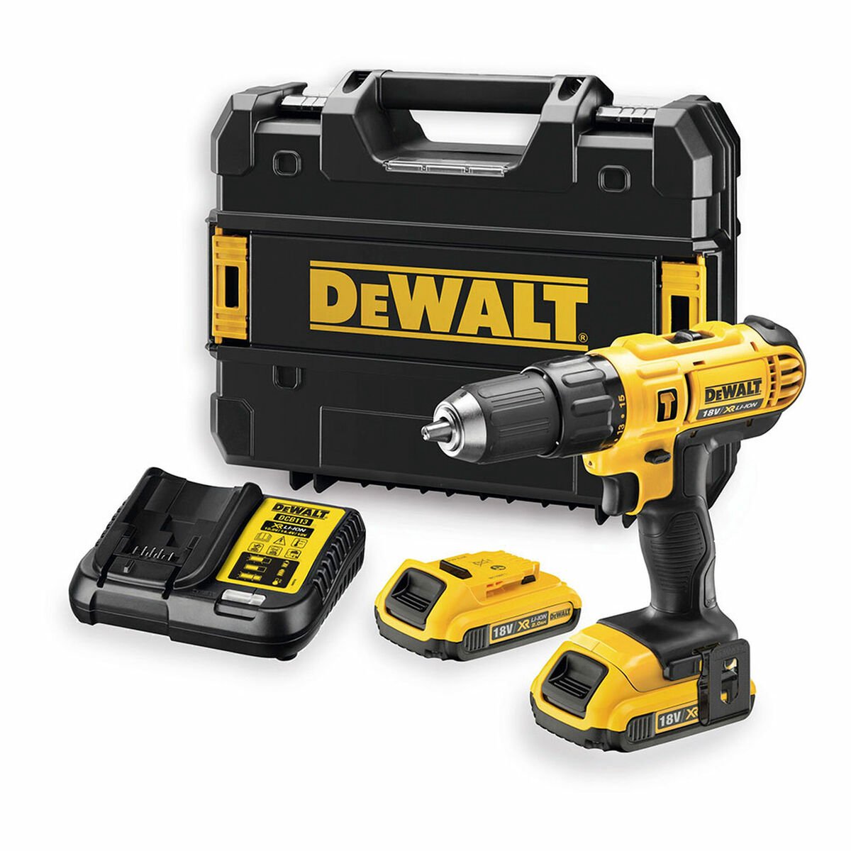 DeWalt Schroevendraaier dcd776d2t-qw 18 v