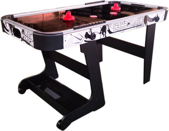 Foto: Toptable typhoon fold up print gemakkelijk opklapbare airhockey