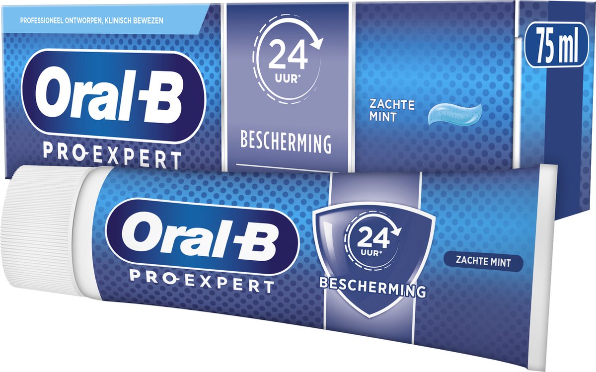 Goedkoopste Oral B - Tandpasta - Pro-Expert - 24u Bescherming - Intense Reiniging - Zachte Munt - 75ml