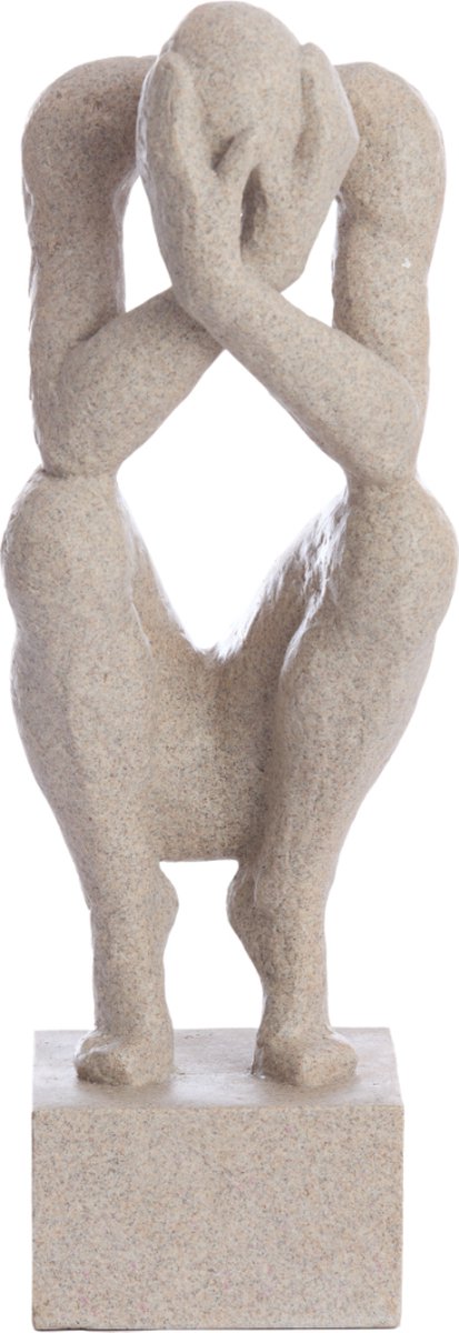 Ornament LOVINAC - 16x19x47cm - Bruin