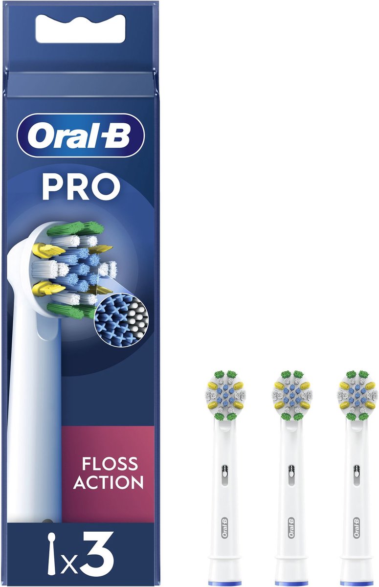 Oral-B Pro Floss Action 3 stuk(s) Wit