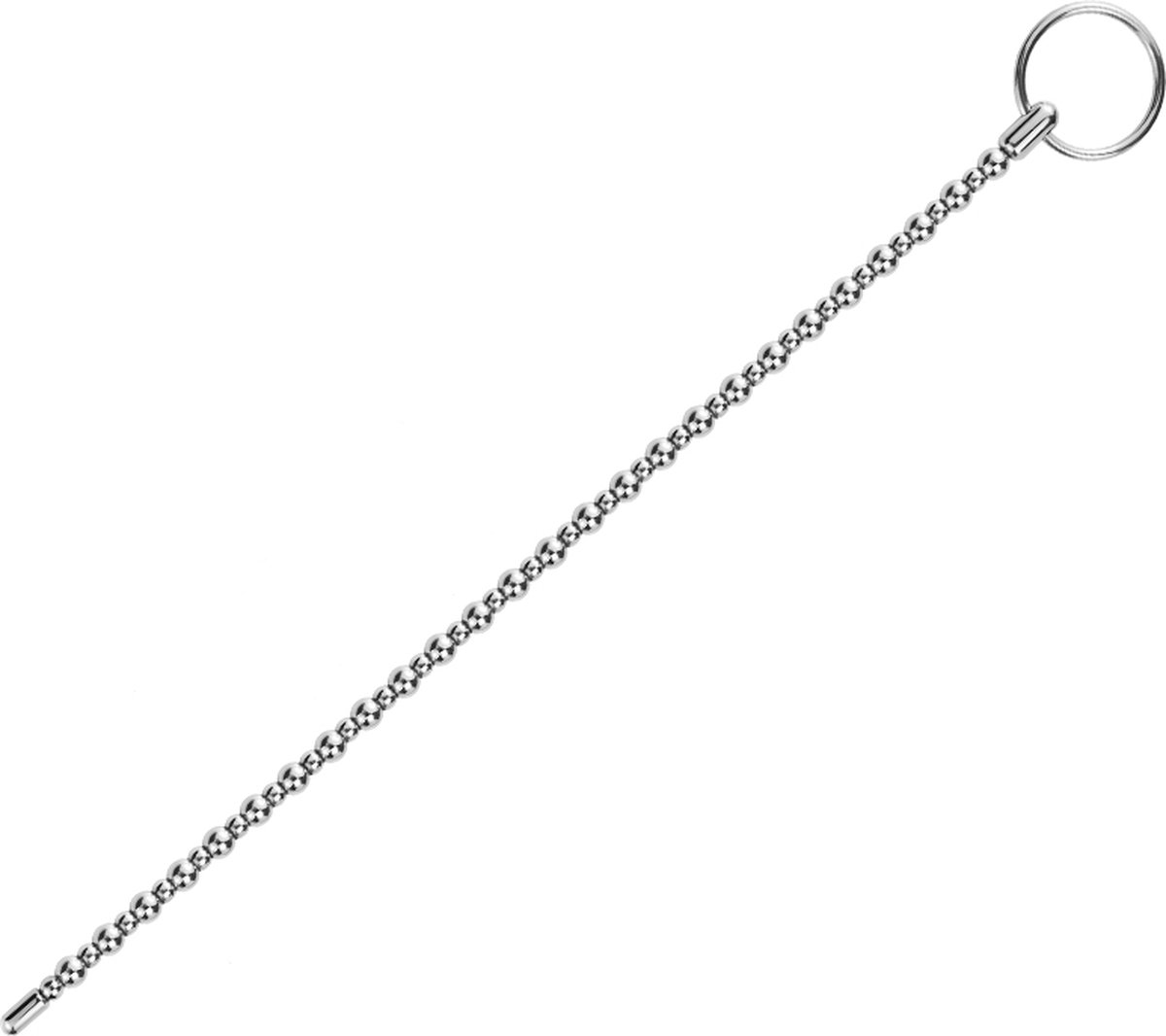 Goedkoopste Fixxx - Extra Lange Bolletjes Penis Plug - 315 mm - Zilver