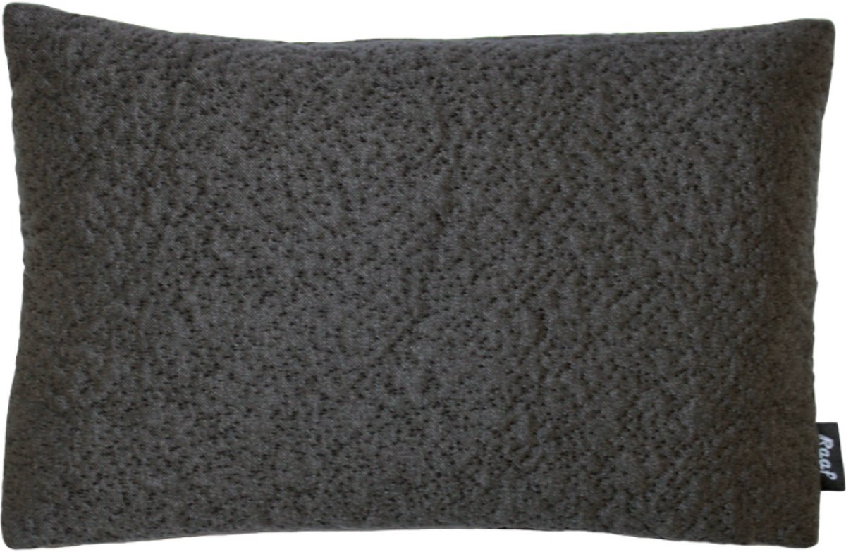 Raaf sierkussen-hoes Lucas grafiet 35x50cm Bruin
