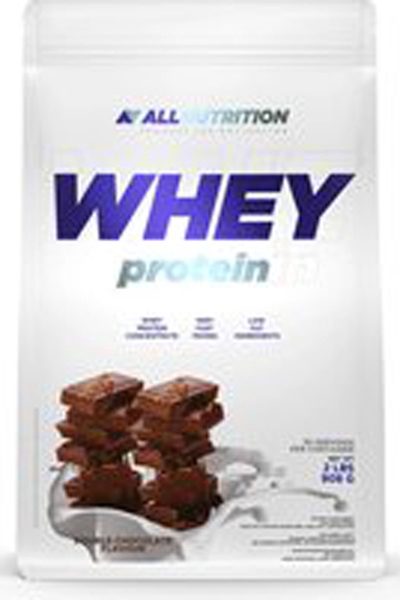 Goedkoopste AllNutrition | Whey protein | Double chocolate | 908gr 30 servings | Eiwitshake | Proteïne shake | Eiwitten | Whey Proteïne | Supplement | Concentraat | Nutriworld