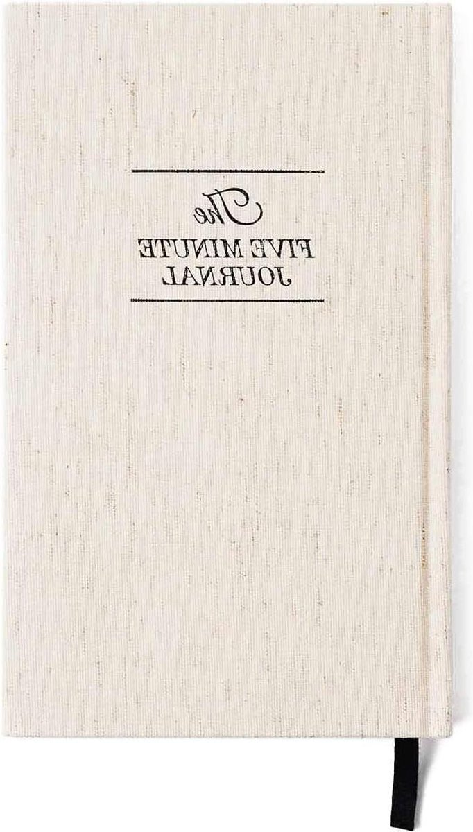Five Minute Journal - Daily Gratitude and Mindfulness Journal - Affirmations and Reflections - Merkloos op Prijzenvolger.com