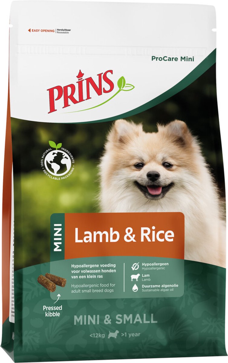 Prins Prins ProCare Mini Lamb&Rice 15 kg