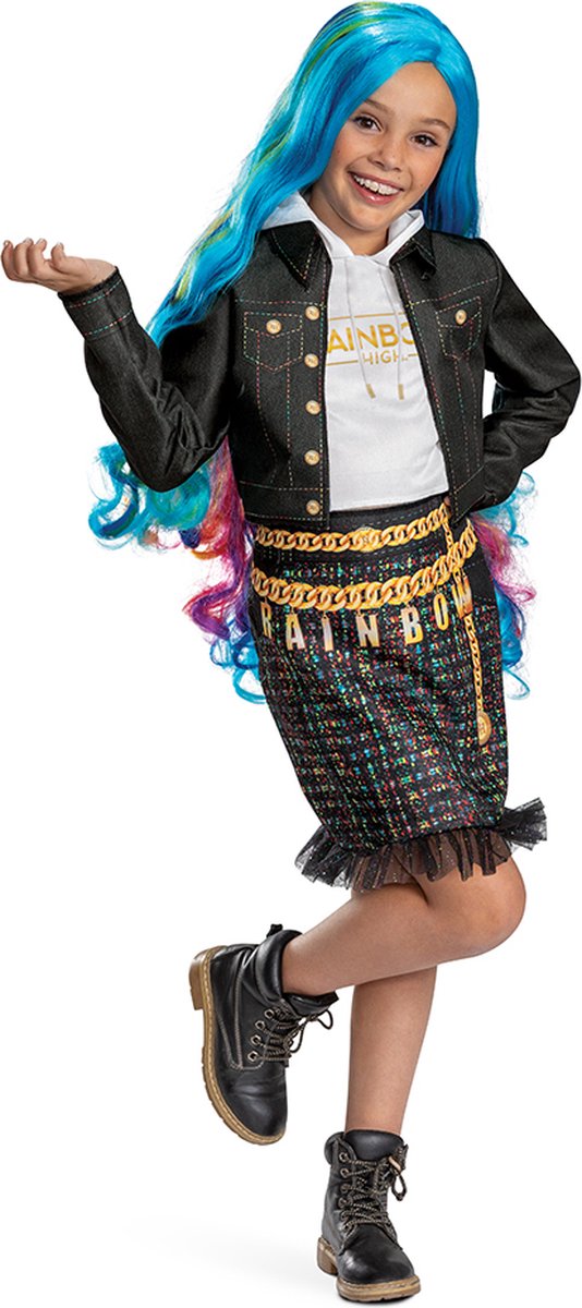 RAINBOW HIGH (MGA), Amaya kostuum Classic, Maat S (4-6x jaar), Meisjes
