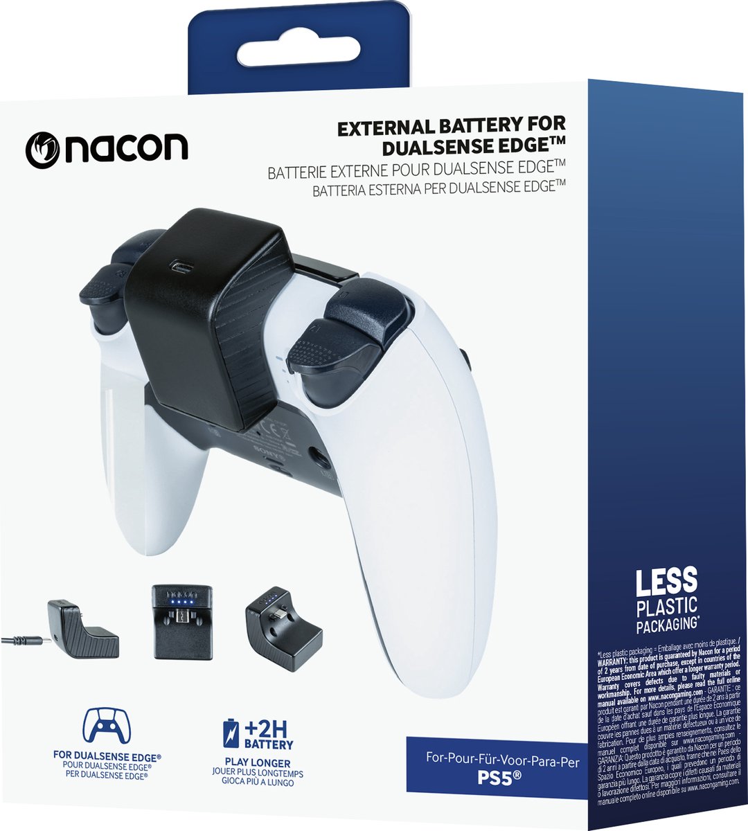 Nacon - Externe Batterij voor DualSense Edge Controller - PS5