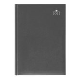 Castelli - H70 bureau dagagenda 2025 - Balacron - formaat A5 - dag per pagina - Nederlandstalig - Made in Italy - harde omslag grijs