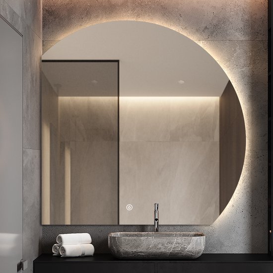 Toog | Ovale Spiegel incl. LED Verlichting | 50x100 cm