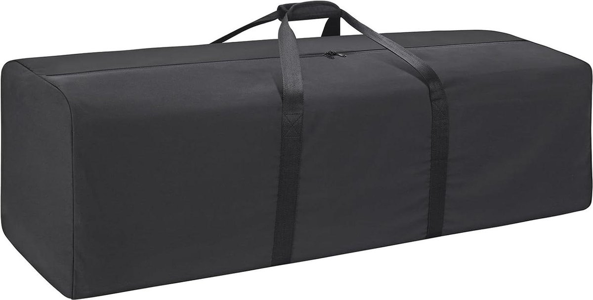 100L/150L Canvas Duffle Bag Extra Grote Reizen Duffel Bag Waterbestendig Outdoor Sport Camping Zwart Upgrade 100L 91 x 33 x 33 cm Canvas Travel Duffle