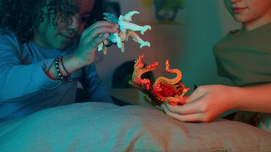 Schleich ELDRADOR CREATURES Coléoptère des glaces contre poulpe de feu - 70826