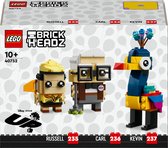 Lego Brickheadz 40752 - Carl, Russell et Kevin - Disney Pixar Up