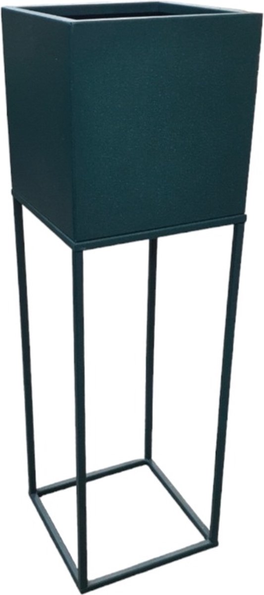 Mica Decorations Plantenstandaard groen,L20xB20xH67cm