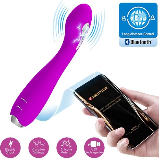 PRETTY LOVE - HECTOR ELECTROSHOCK VIBRATOR GRATIS APP VIOLET | VIBRATOR MET  GRATIS APP... | bol