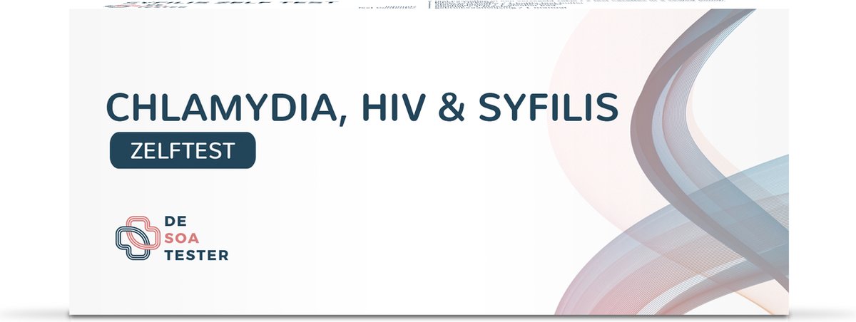 Goedkoopste The Tester - Chlamydia, HIV & Syfilis Test (Vrouw