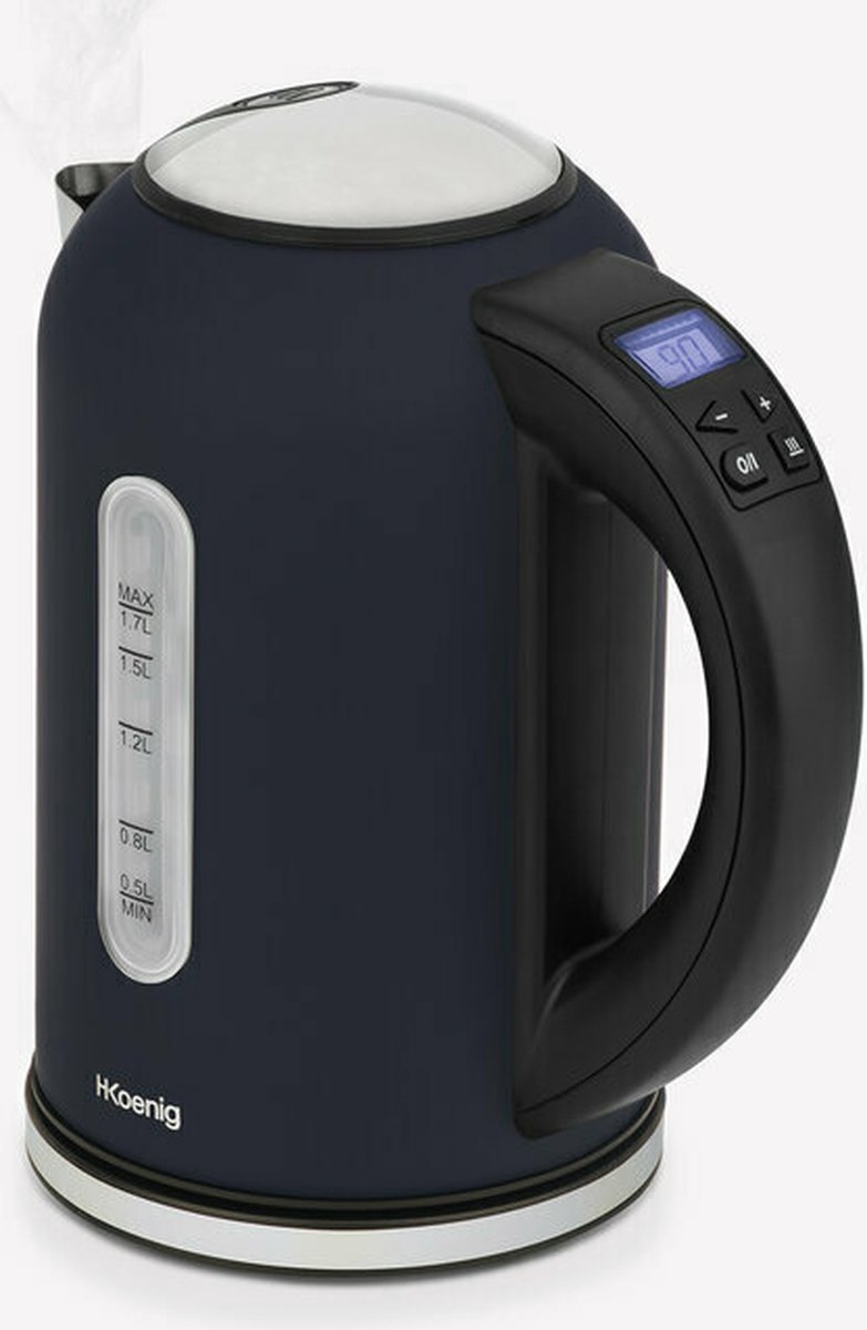 H.Koenig BOE56 waterkoker 1,7 l 2200 W Blauw