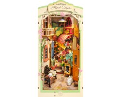 Robotime Floral Corner | Houten Book Nook DIY-miniatuurhuis | TGB09 | Knutselen | Bouwpakket | Hobby | Boekensteun | Creatief Robotime Floral Corner | Houten Book Nook DIY-miniatuurhuis | TGB09 | Knutselen | Bouwpakket | Hobby | Boekensteun | Creatief